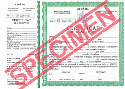 Diploma curs Salvamar