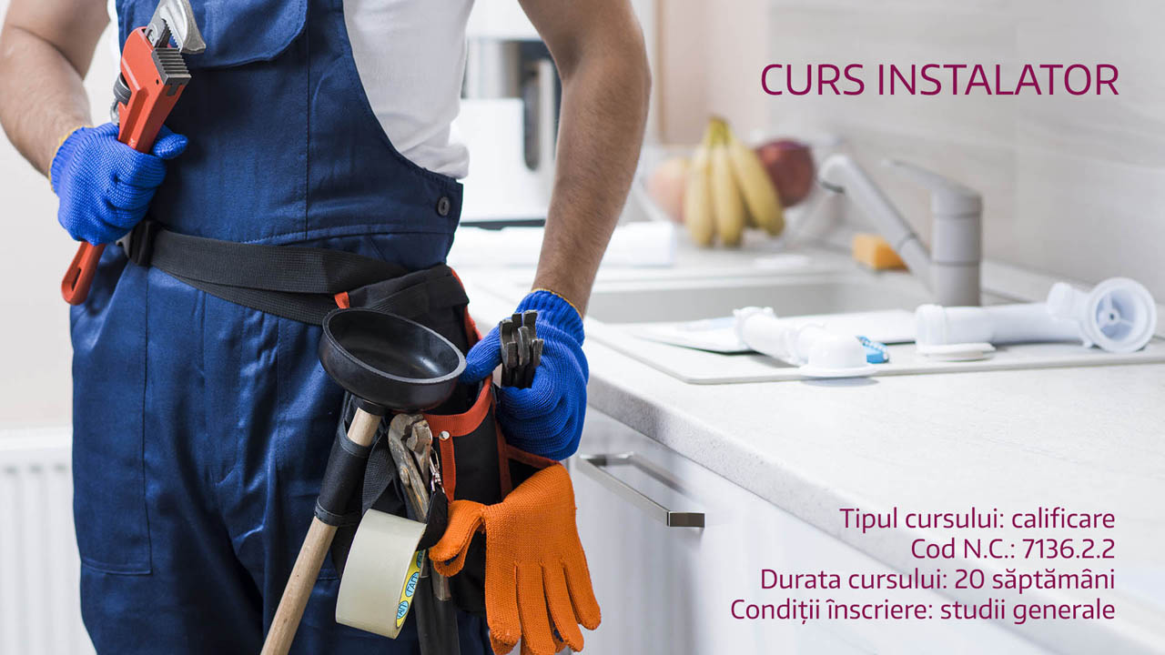 Curs Instalator Timișoara